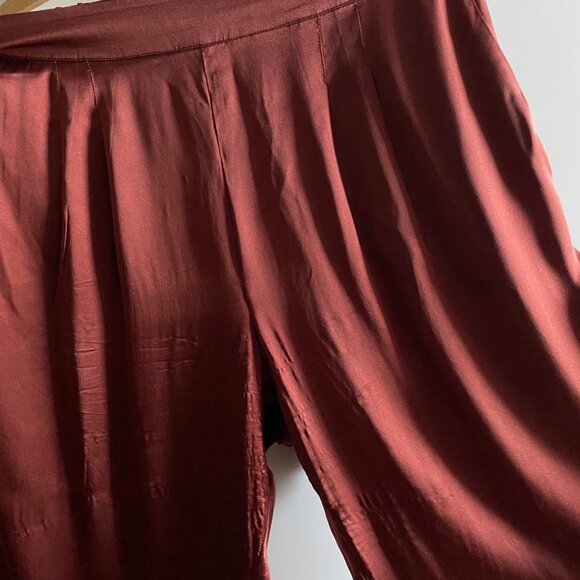 Cuyana Silk Wide-Leg Pant - Picture 4 of 6